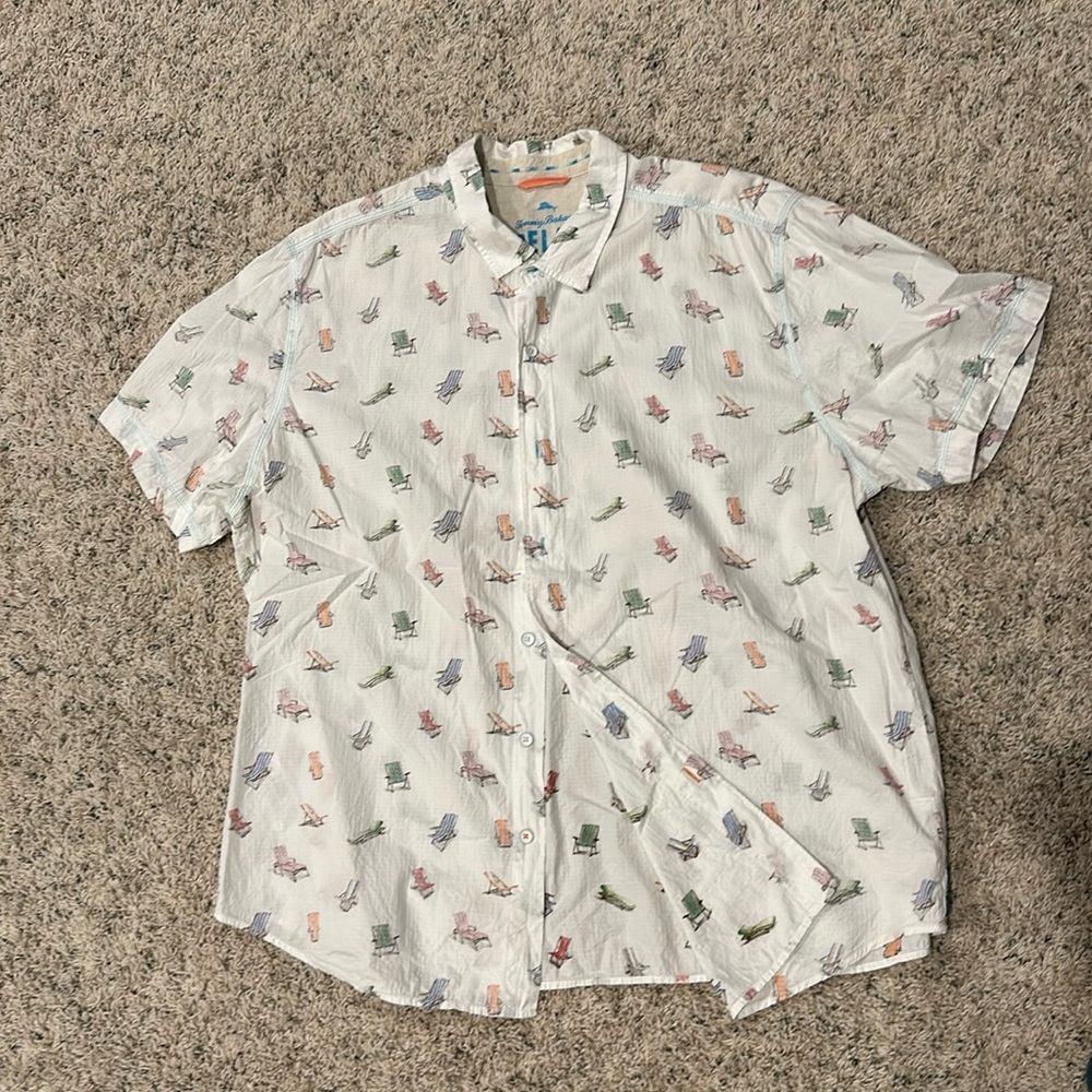Tommy Bahama XXL Cotton Shirt